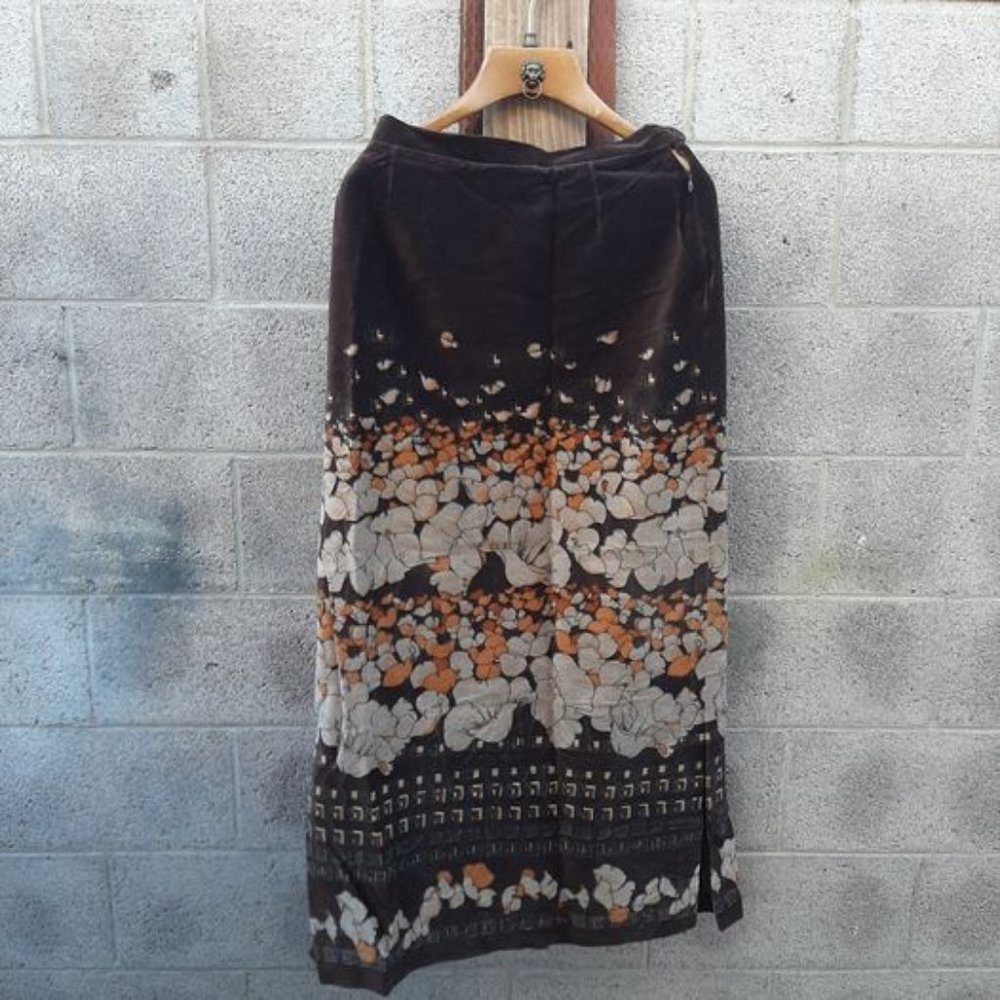 Vintage Tan Jay Long Maxi Skirt